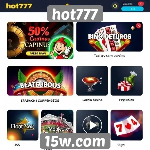 Ofertas e promoções exclusivas do site hot777